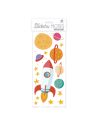 Planche Adhésive de Stickers Enfant Motifs "Espace"