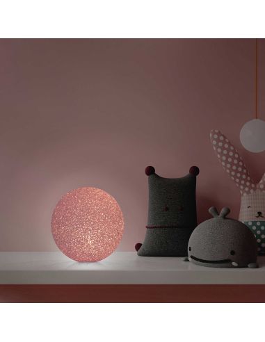 Veilleuse Déco Boule - Diamètre 12 cm - Coloris au choix