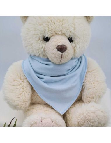 Lot de 2 Bavoir Bandana Bébé - Taille unique - Coloris au choix