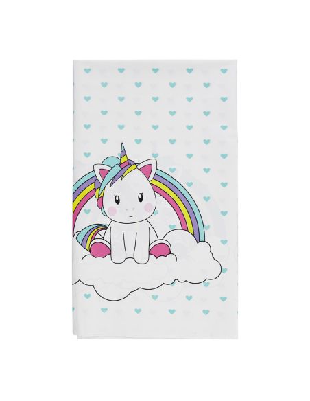 Nappe anniversaire Licorne - Dimension 137 x 183 cm