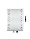 Nappe anniversaire Licorne - Dimension 137 x 183 cm