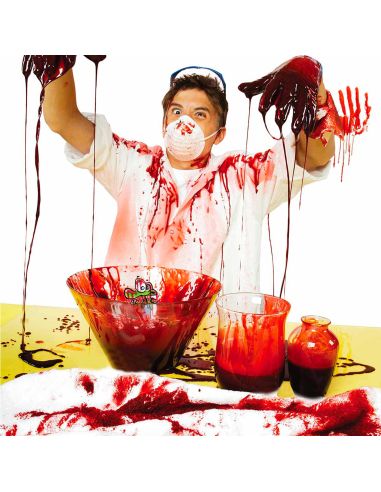 Bouteille de Faux sang pour Halloween - 452,8 ml