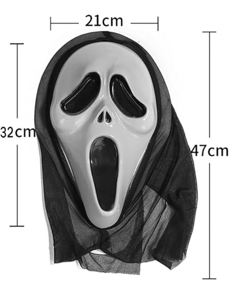 Masque Serial Killer Halloween - Taille Unique Adulte