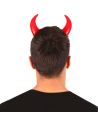 Serre-tête Cornes de Diable - Rouge - Taille unique
