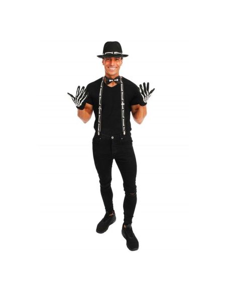 Déguisement Halloween - Set accessoires squelette - adulte - taille unique