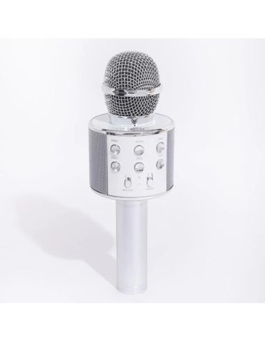 Objet High-Tech / Micro Enceinte Karaoké 3W / Autonomie : 4 Heures / Dimensions : 8 x 23.5 cm