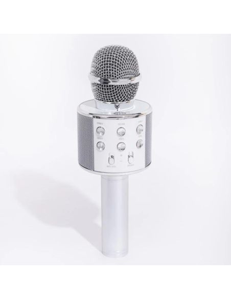 Objet High-Tech / Micro Enceinte Karaoké 3W / Autonomie : 4 Heures / Dimensions : 8 x 23.5 cm