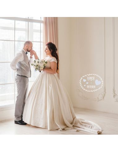 Kit de Stickers de Vitre Voiture Prénoms Mariés