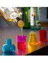 Set de 4 Verres shooter Chimiste - Dimensions : 4,5 x 5 cm