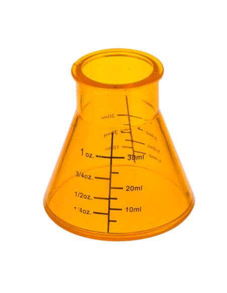 Set de 4 Verres shooter Chimiste - Dimensions : 4,5 x 5 cm