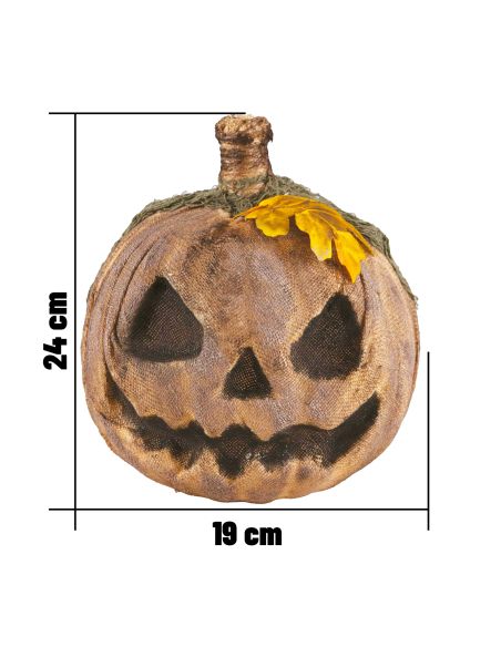 Citrouille Halloween - Dimensions : 24 x 19 cm