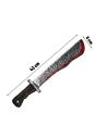 Machette Ensanglantée Halloween - Longueur : 43 cm