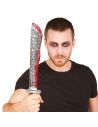 Machette Ensanglantée Halloween - Longueur : 43 cm