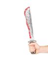 Machette Ensanglantée Halloween - Longueur : 43 cm