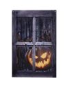 Décor de Fenêtre Citrouille Halloween - Dimensions : 120 x 80 cm
