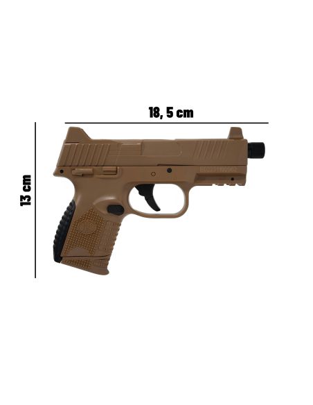 Réplique airsoft FN 509 Tactical FDE Tan à ressort (Cybergun)