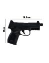 Réplique airsoft FN 509 Tactical Noir à ressort (Cybergun)