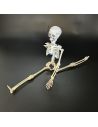 Décoration Halloween - Squelette à Suspendre en Plastique - Dimension : 40 cm