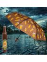 Parapluie en Forme de Bouteille De Bière - Dimensions ouvert : 61 x 90 cm