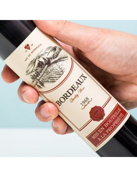 Parapluie en Forme de Bouteille De Vin Rouge - Dimensions ouvert : 61 x 90 cm