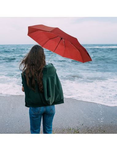 Parapluie en Forme de Bouteille De Vin Rouge - Dimensions ouvert : 61 x 90 cm