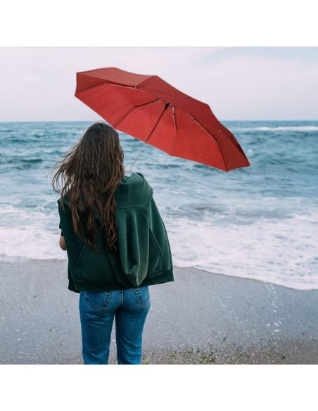 Parapluie en Forme de Bouteille De Vin Rouge - Dimensions ouvert : 61 x 90 cm
