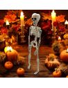 Décoration Halloween - Squelette à Suspendre en Plastique - Dimension : 40 cm