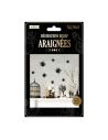 Décorations Murales en Relief Araignées Halloween - Coffret de 30 Pièces - Pastilles Adhésives Incluses