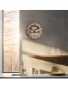 Horloge Murale Ronde "Restaurant la Bonne Franquette" - Diamètre : 28 cm