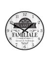 Horloge Murale Ronde "Brasserie Familiale" - Diamètre : 28 cm