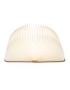 Lampe LED d'Ambiance Design Livre avec Reliure en Similicuir - Dimension : 17 x 13 cm