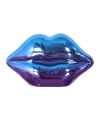 Décoration à Poser Bouche en Céramique "Electroplate" - Dimensions : 19,7 x 10 x 11 cm
