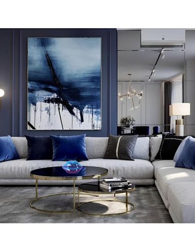 Décoration à Poser Bouche en Céramique "Electroplate" - Dimensions : 19,7 x 10 x 11 cm