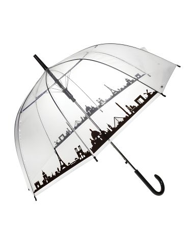 Parapluie coupole Motif Horizon de Paris - Ouverture Automatique