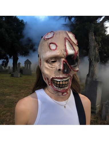 Masque Zombie avec Elastique de Maintient - Taille Unique