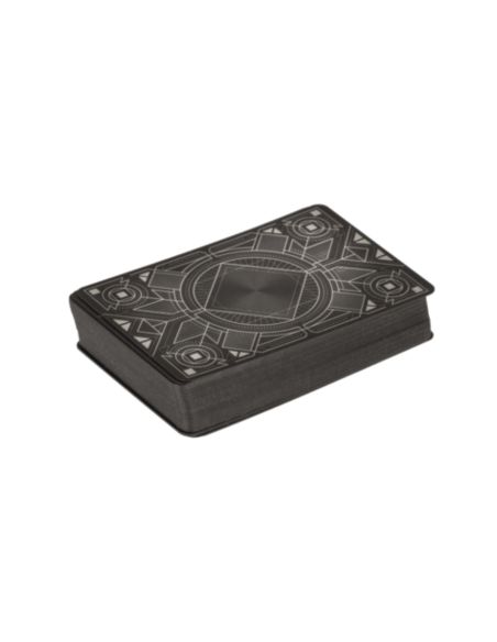 Jeux de 54 Cartes Deluxe à Jouets - Existe en 2 Couleurs : Argentées ou Dorées