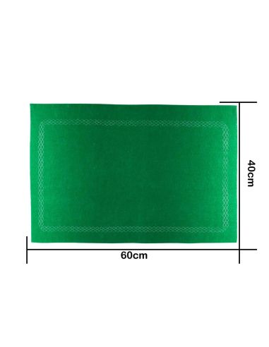 Pack de 2 Jeux de 54 Cartes Deluxe Argentées et Dorées Imperméables + Tapis pour Jeux de Cartes