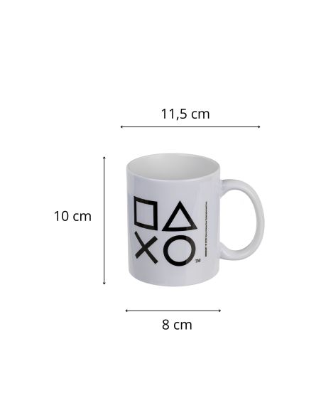 Mug "Logo Playstation" / Dimensions : 11,5 x 8 x 10 cm