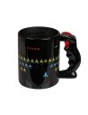 Mug "Power Up" avec Anse en Forme de Joystick - Dimensions : 14 x 9 x 11 cm