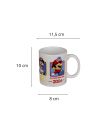 Mug "Super Mario" - Dimensions : 11,5 x 8 x 10 cm