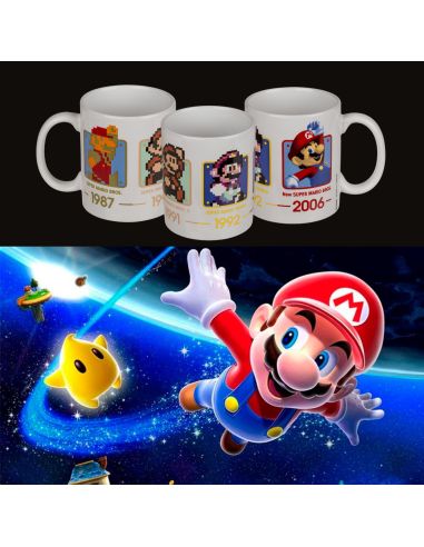 Mug "Super Mario" - Dimensions : 11,5 x 8 x 10 cm