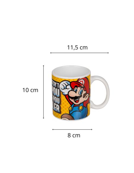Mug "Super Mario" Everyday Mug - Dimensions : 11,5 x 8 x 10 cm
