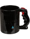 Mug "Power Up" avec Anse en Forme de Joystick - Dimensions : 14 x 9 x 11 cm