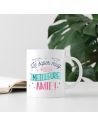 Mug "Meilleure Amie" - Dimensions : 11,5 x 8 x 9,5 cm