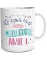 Mug "Meilleure Amie" - Dimensions : 11,5 x 8 x 9,5 cm