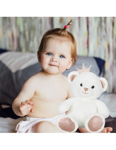 Ours ou Lapin en Peluche - Hauteur assis : 25 cm