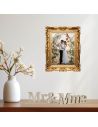 Mot à Poser 3D en Bois "Mr & Mme" - Dimensions : 38 x 6,5 x 1,2 cm - 3 Déclinaisons Proposées