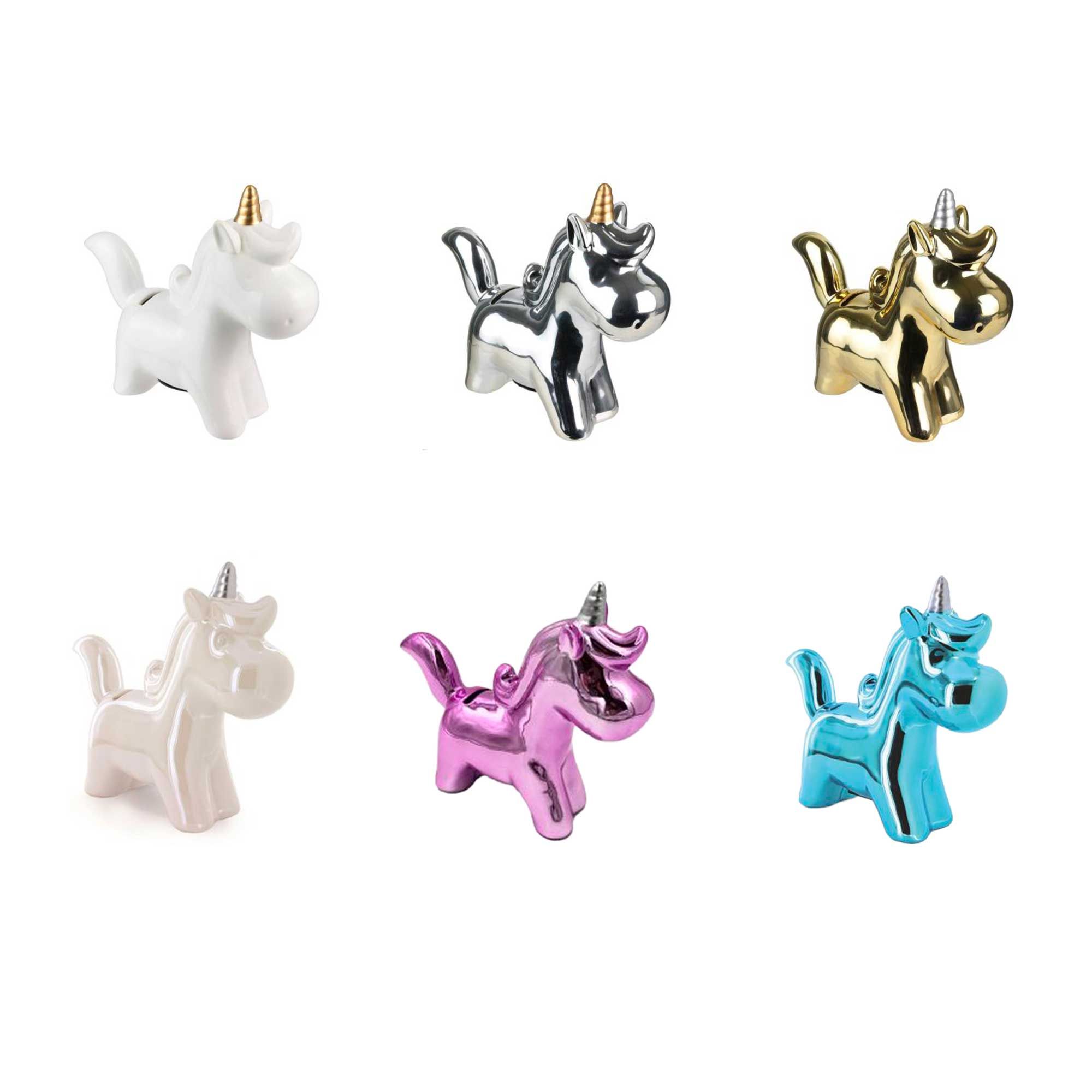 Tirelire Licorne - Porcelaine des Pins