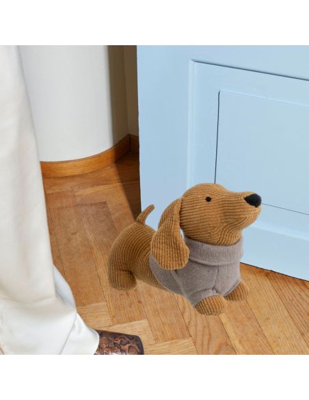 Cale Porte Chien avec Pull en Velours - 2 modèles Disponibles - Dimensions : 36 x 13 x 21 cm