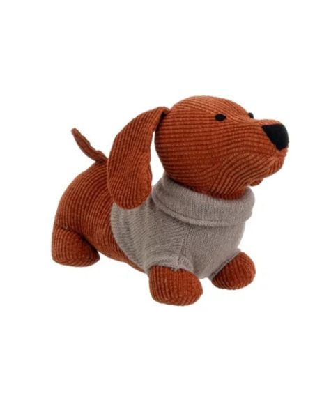 Cale Porte Chien avec Pull en Velours - 2 modèles Disponibles - Dimensions : 36 x 13 x 21 cm